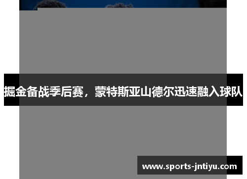 掘金备战季后赛，蒙特斯亚山德尔迅速融入球队